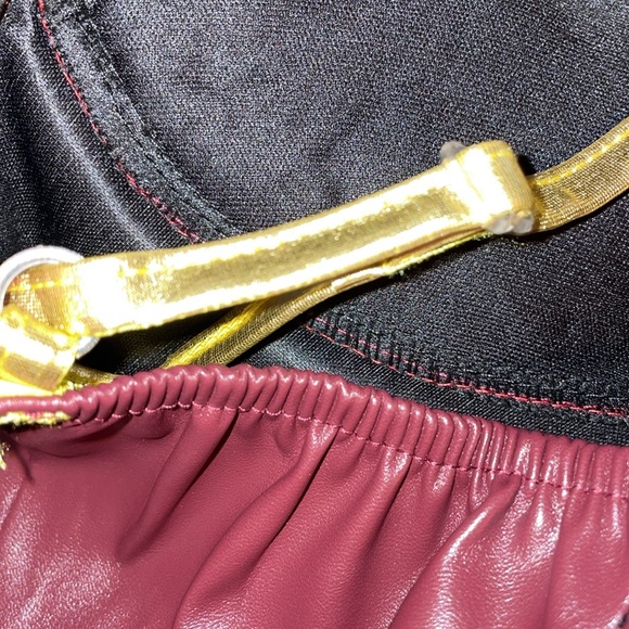 Wonder Woman Justice League Costume+ 1 Headband & 2 Arm Bands. Shorts are under. - Picture 9 of 10